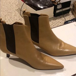 Beautiful leather ankle boots